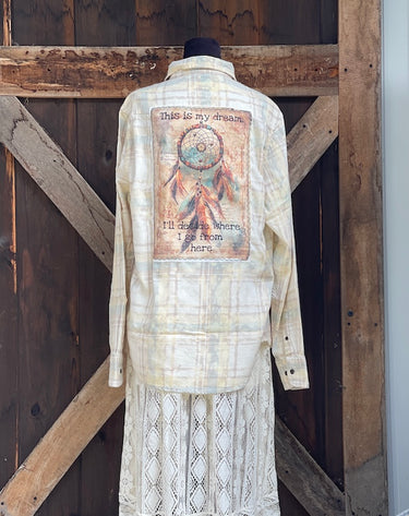 This is My Dream Art Flannel